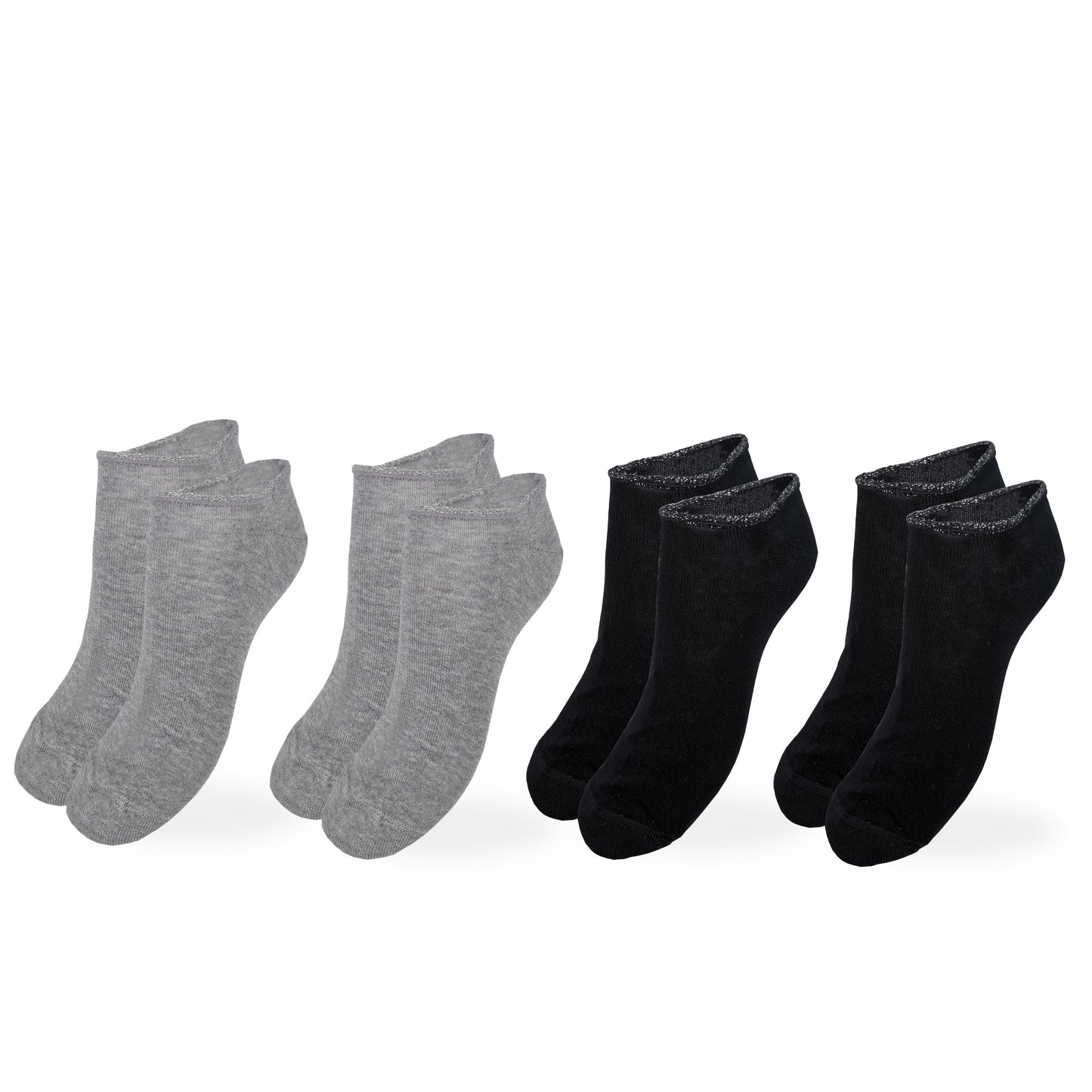 Calzini Donna COTONE LEGGERO corto Calze Donna FILO DI SCOZIA Sneaker Fantasmini Donna Made in Italy ASS2