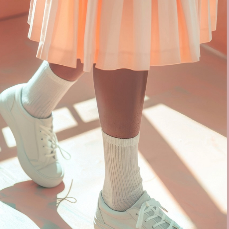 calzini donna estivi calze in cotone leggero