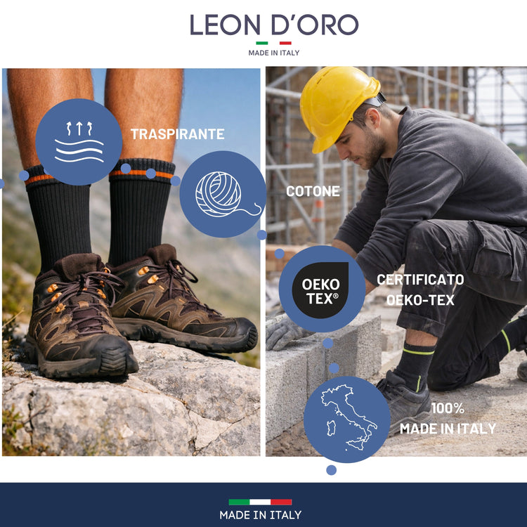 Calze Uomo Donna Lavoro