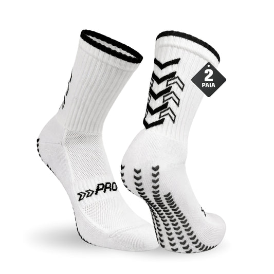 Calze da Calcio Antiscivolo Uomo in Cotone Calzini Sportivi Donna Grip Traspiranti Made in Italy per Calcio Calcetto e Running