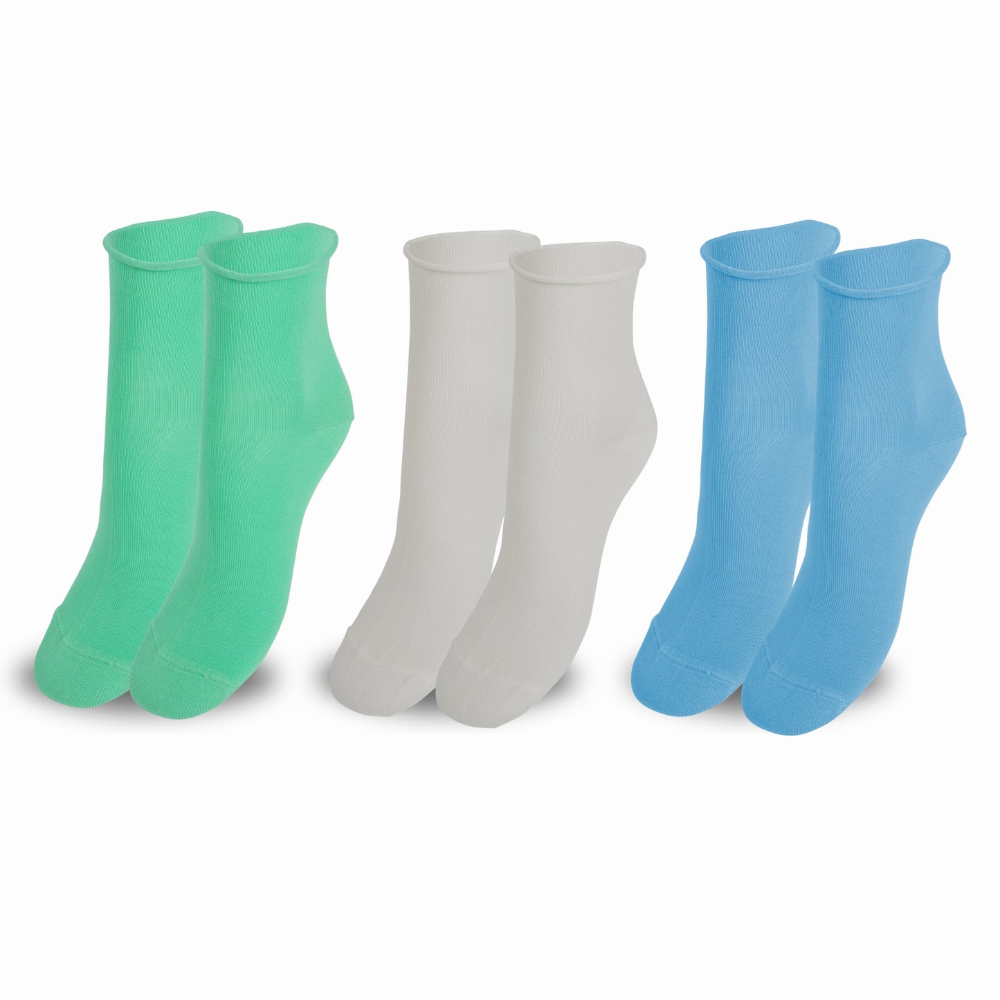 Calzini Da Donna In Cotone Casual A Forma Di Riccio, 5 Paia - Foto 7