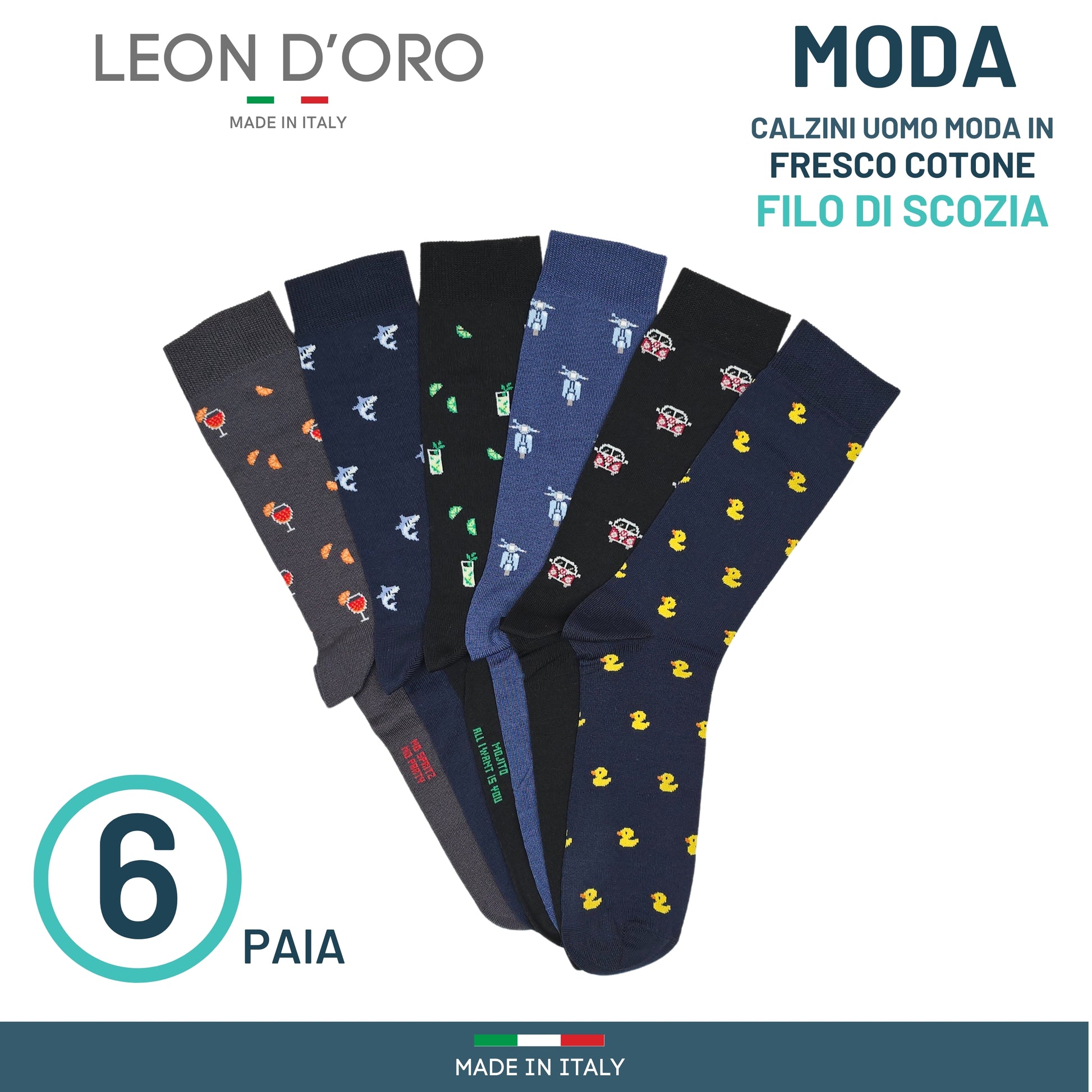 Calze Uomo Fantasia Divertenti - Foto 11