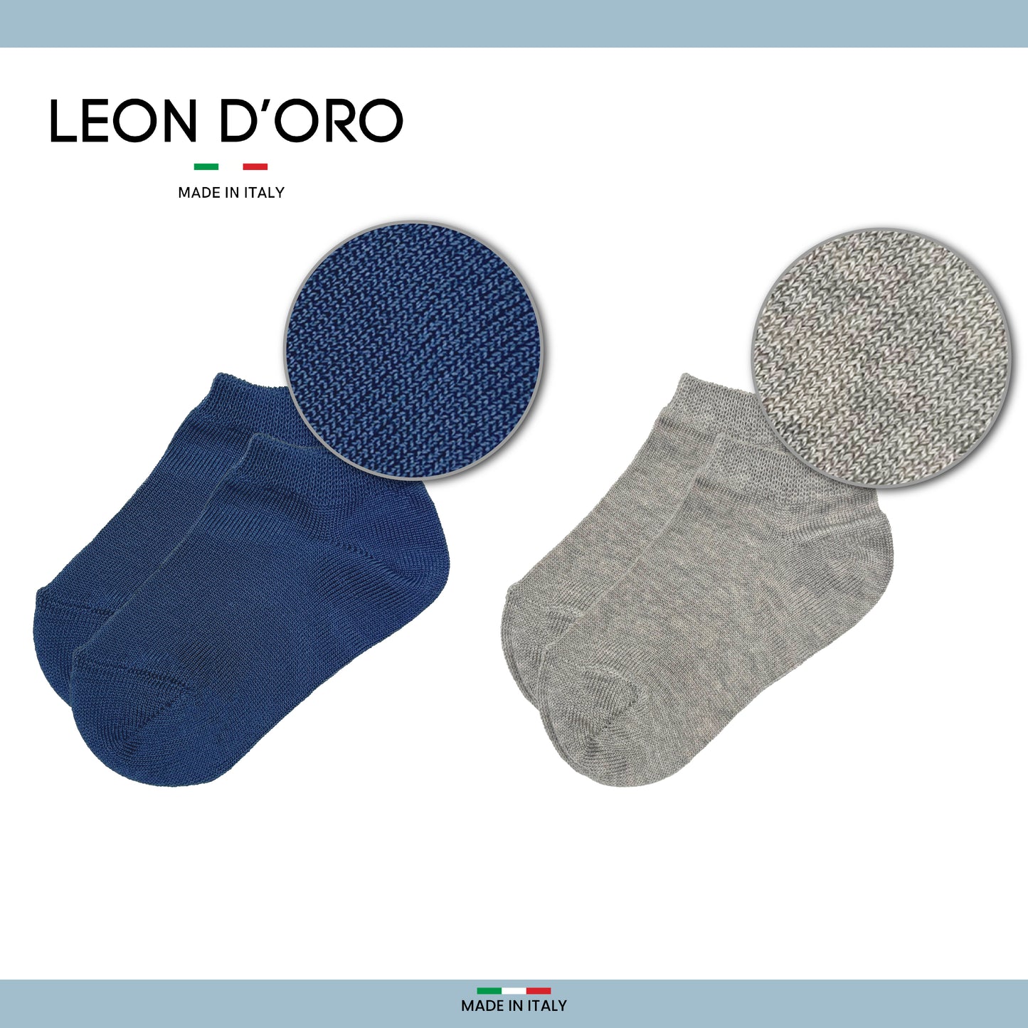 Calzini Corti Neonato Cotone 4 Paia Calze fantasmini leggeri filo di scozia 6 12 18 mesi Made in Italy  TINTA UNITA