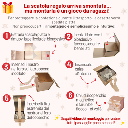 Calze Cashmere Uomo Calzini Lana e Cachemire Termici Invernali Made in Italy Idea Regalo Natale GB_CASH_ASS1