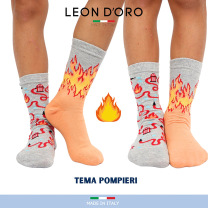 Calzini Bambino Caldo Cotone 3 Paia Calze Bimbo Fantasia Calze Bambino invernali Made in Italy SPAIATI