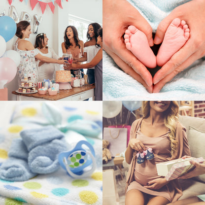 Calze Neonato Calzino Regalo Baby Shower Scarpine Babbucce bambini Primi Mesi Taglia Unica Made in Italy M-ASS2